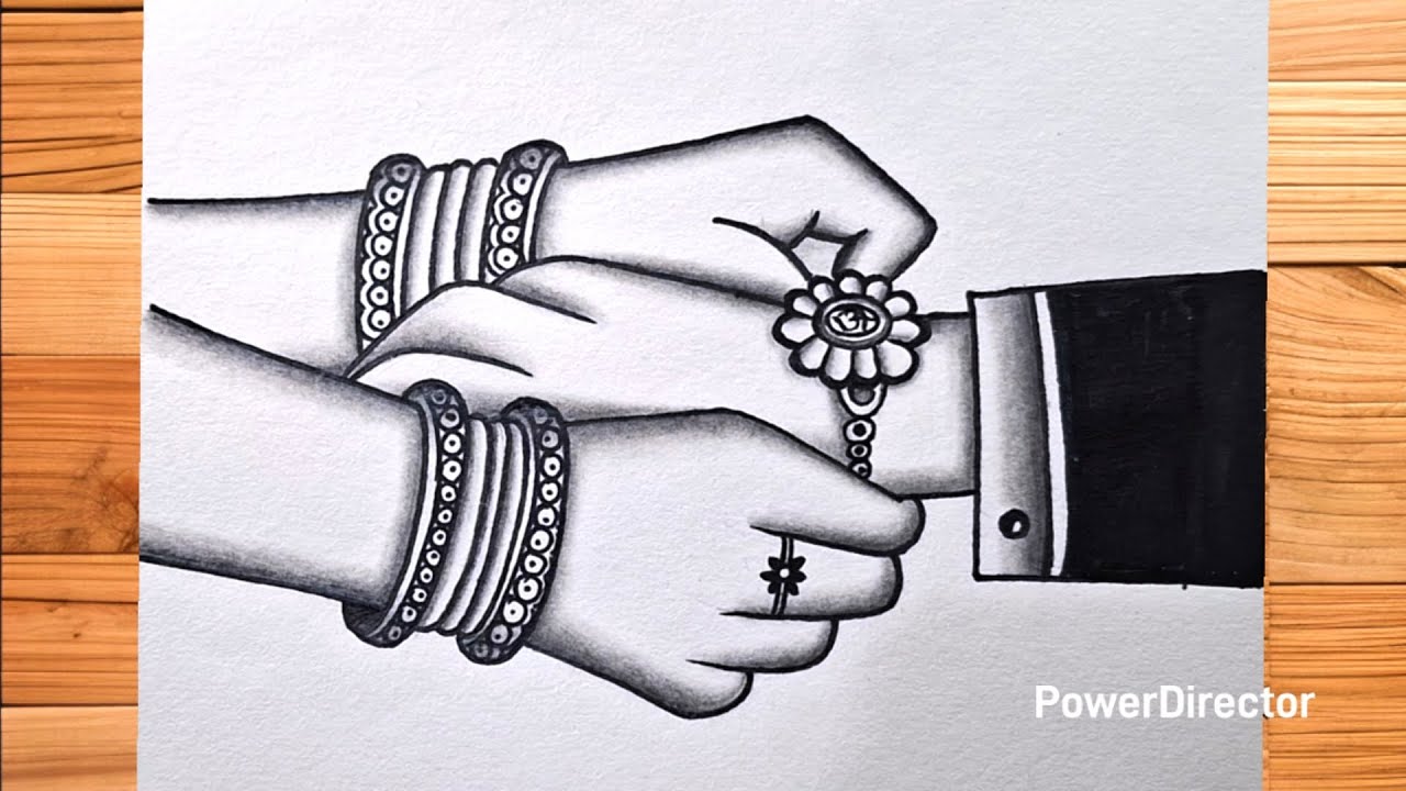 Raksha Bandhan Special Drawing Easy | Rakhi Drawing | Easy Drawing | Drawing