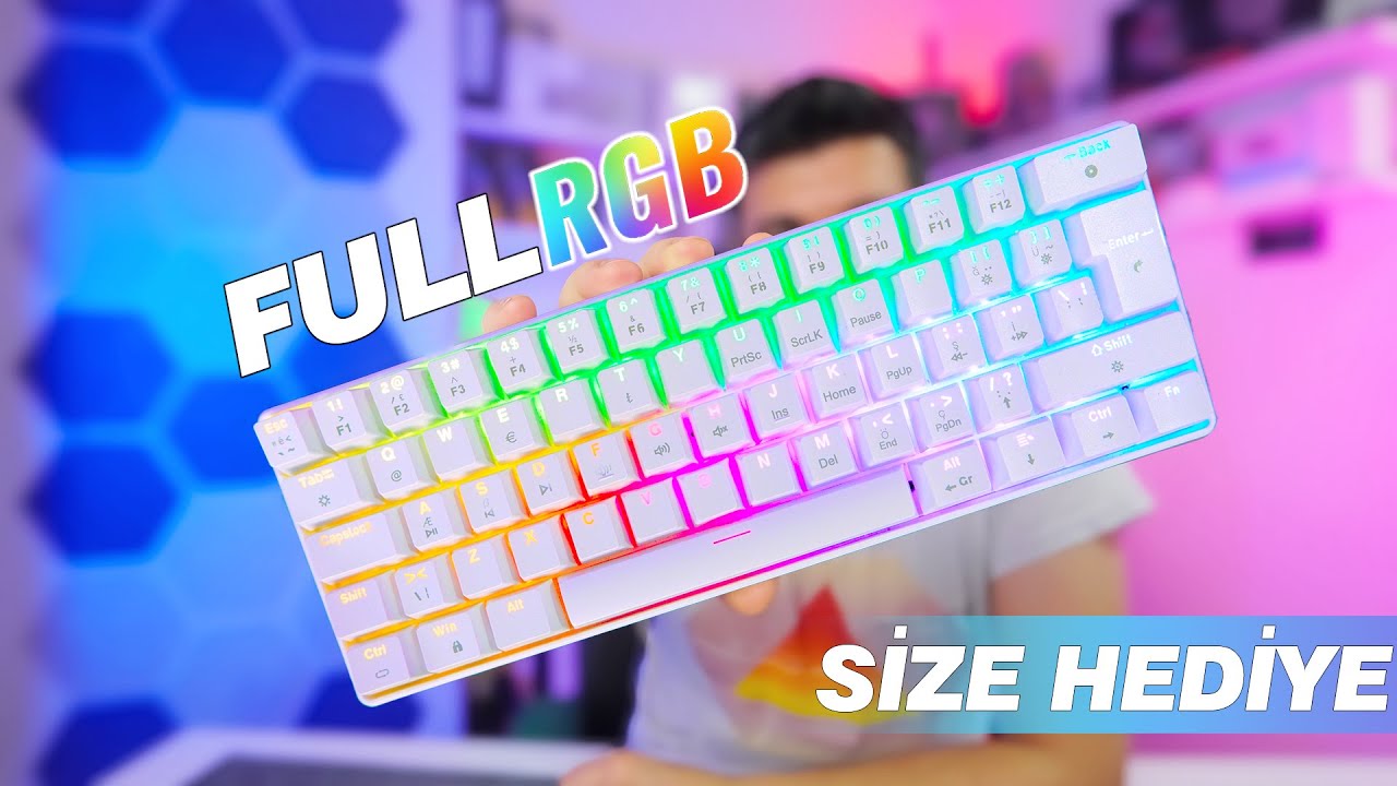 TR ' DE SATILAN EN UCUZ MEKANİK KLAVYE / Blic T60 Rgb Mekanik Klavye İnceleme