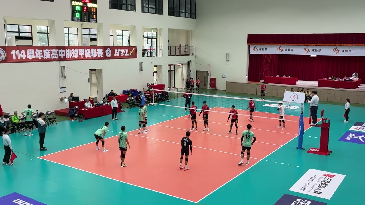 114學年度高中甲級聯賽HVL複賽（內湖高中VS明德高中）1150106（第二局）32:30