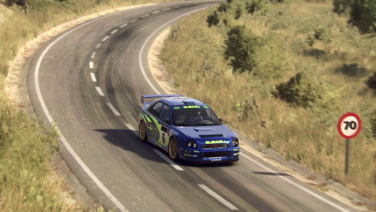Spain rally, 2001 Subaru impreza WRC, biiig zooooooooooooomies