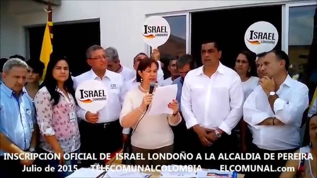 ISRAEL LONDOÑO LISTO PARA SER ALCALDE DE PEREIRA
