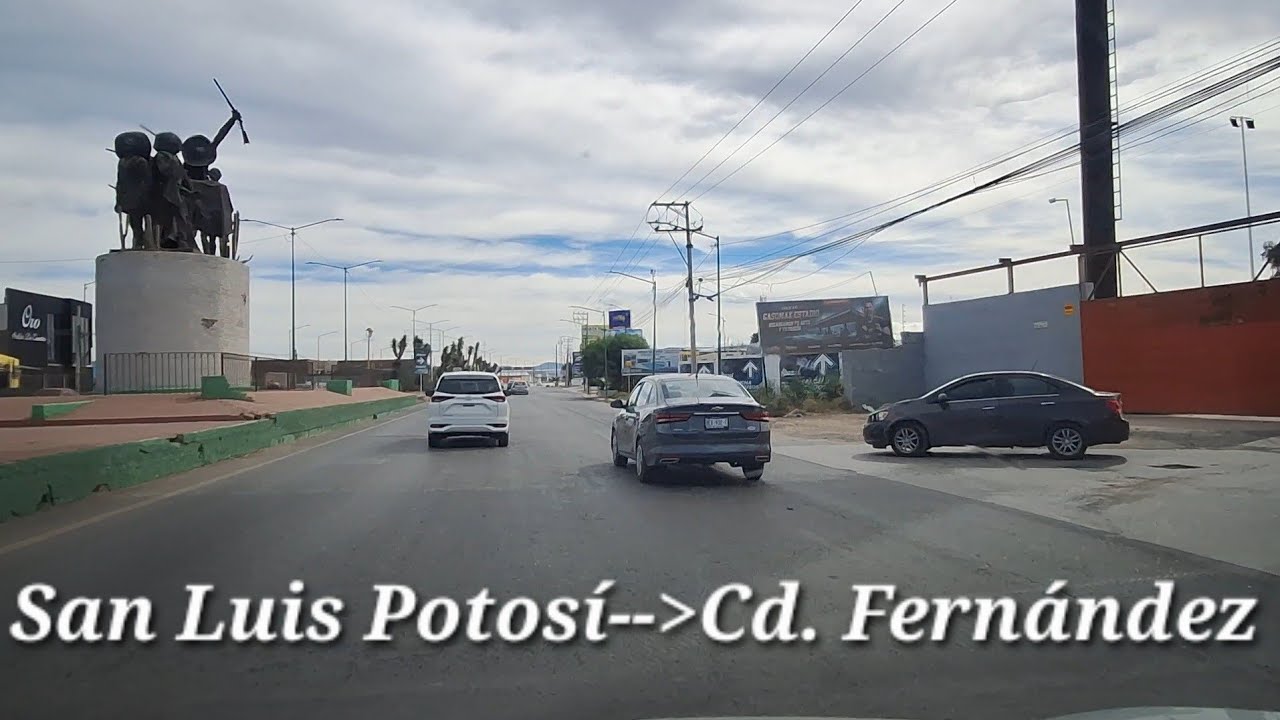 De San Luis Potosí a Ciudad Fernández en San Luis Potosí, México #carretera70 #SierraDeAlvarez