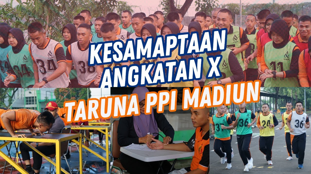 Tes Kesamaptaan Taruna PPI Madiun Angkatan X