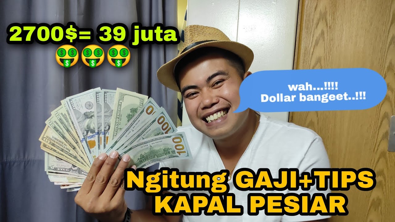 Gaji+tips di Kapal pesiar, tembus 39 juta perbulan
