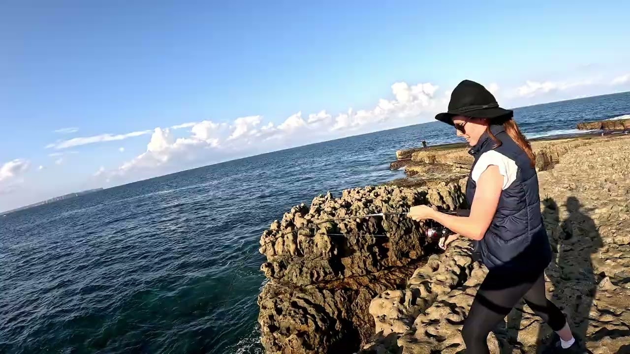 Rock Fishing at Moe’s Rock, Jervis Bay — Big Swell and Aussie Salmon for Dinner!