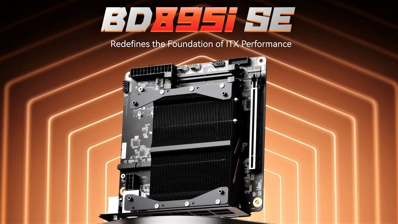 Minisforum BD895i SE: A Tiny ITX Motherboard with Ryzen 9 & PCIe 5.0