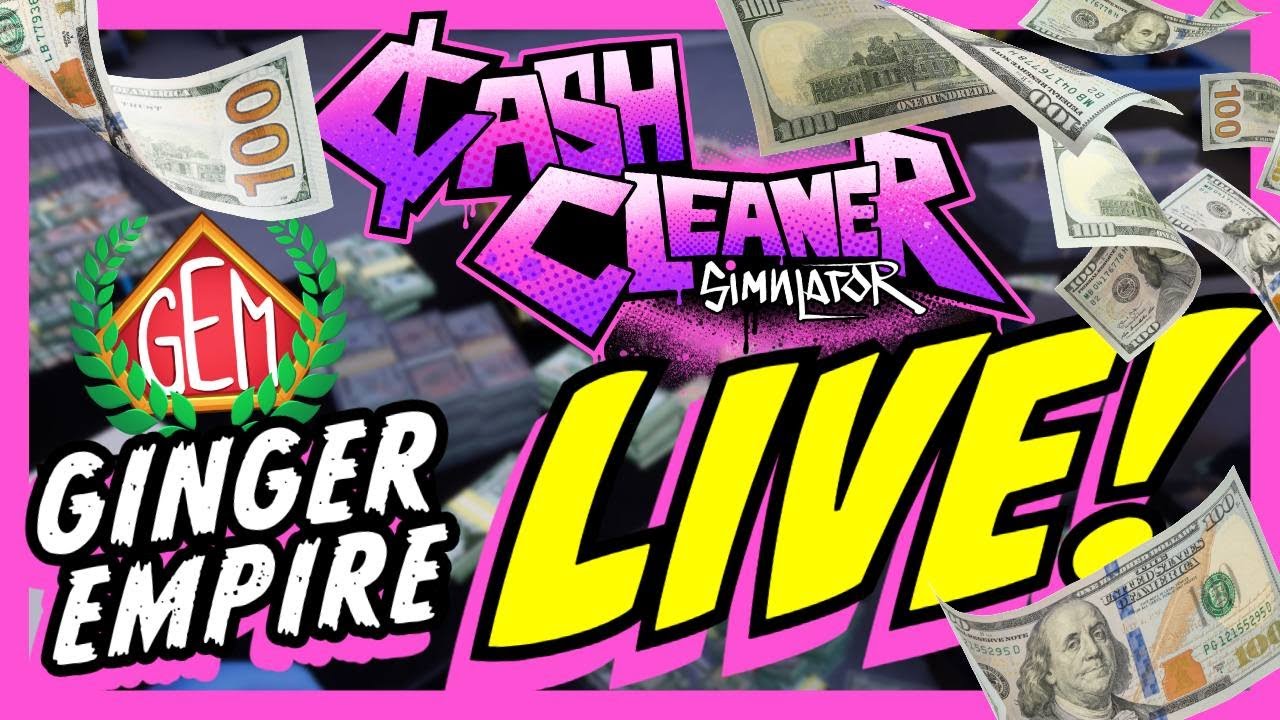 🔴Cash Cleaner Simulator LIVE! Lets Get 1 Mil in the Bank!🔴