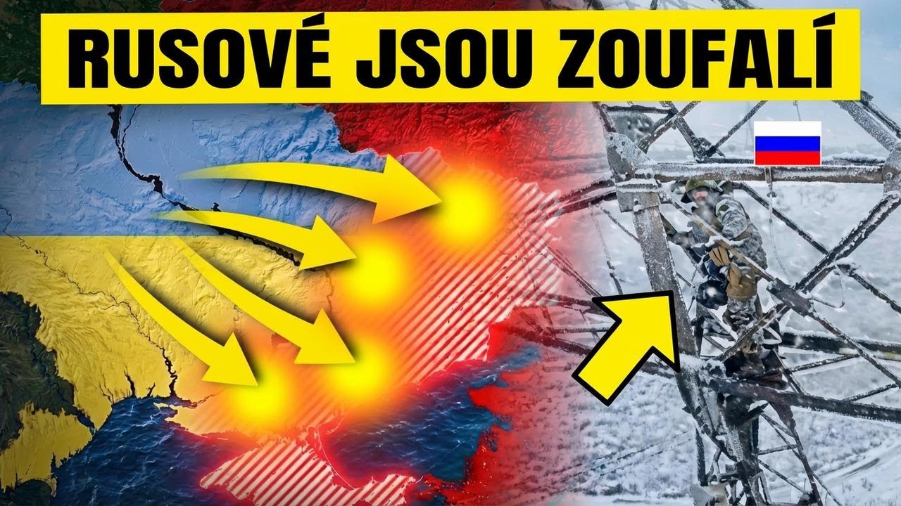 Ruští vojáci lezou na antény. Důvod vás vyděsí