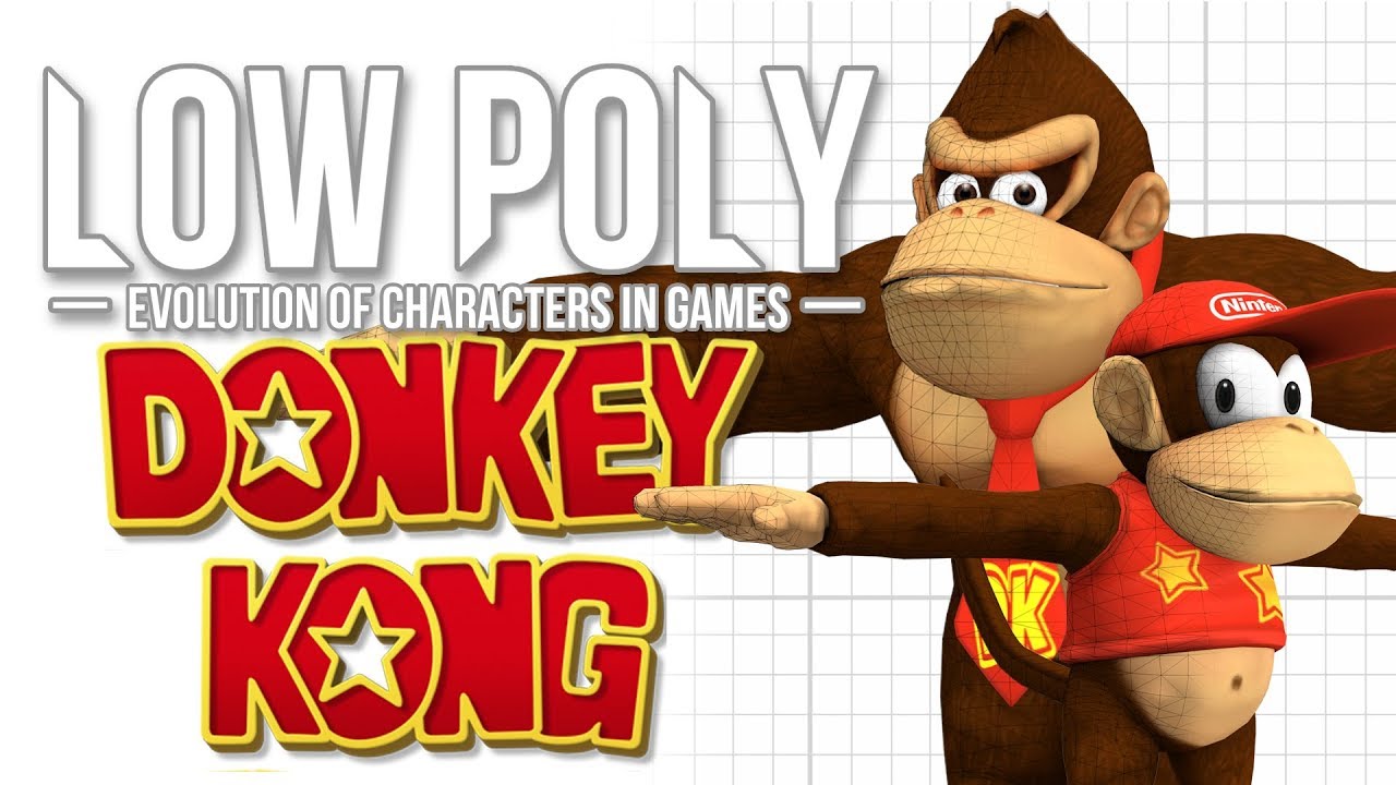 Donkey Kong - Low Poly при участии Shesez и Beta64 - Эпизод 5