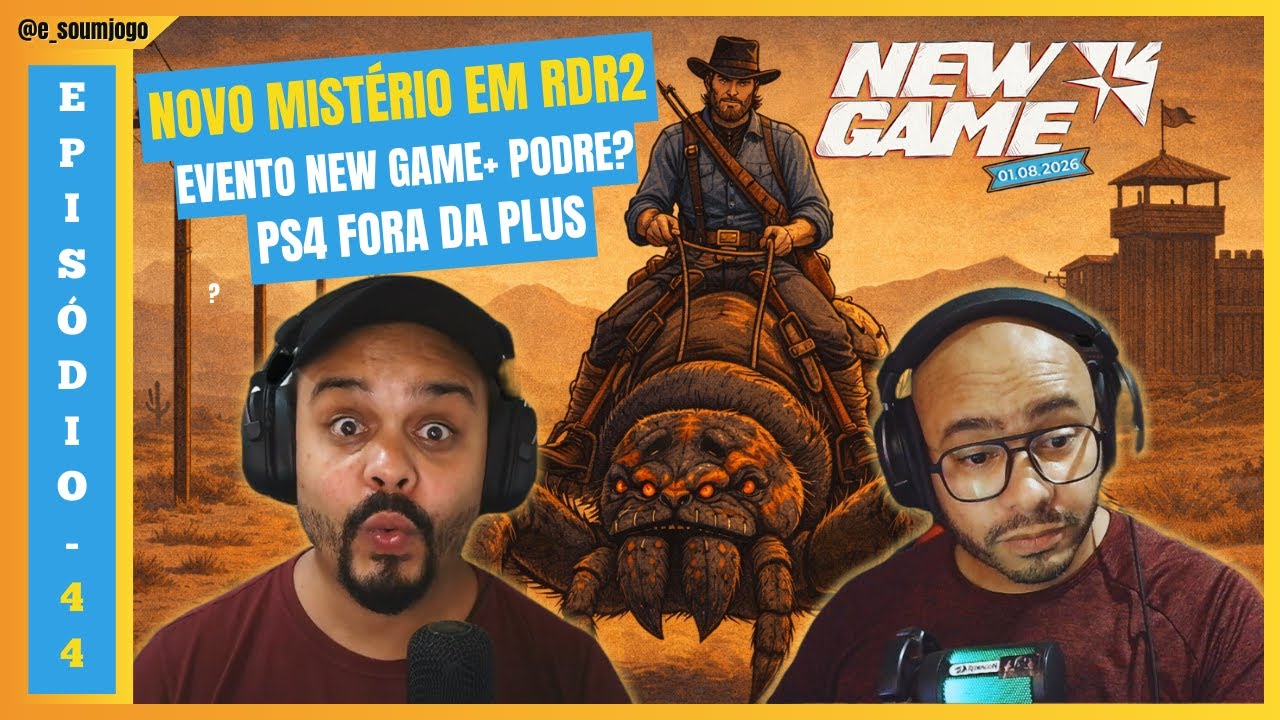 45 - Novo Mistério em RDR2, Evento New Game + Flopado!