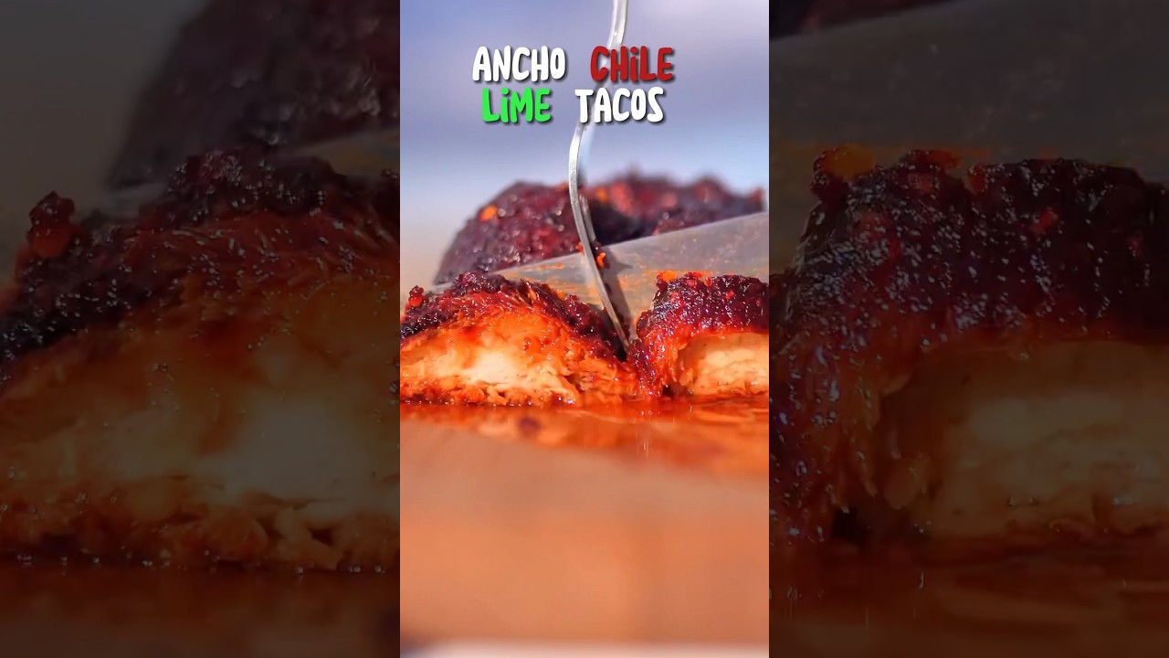 Ancho Chile Lime Tacos made with Lions Mane Mushrooms!   #northsporepartner #homecooking #recipes