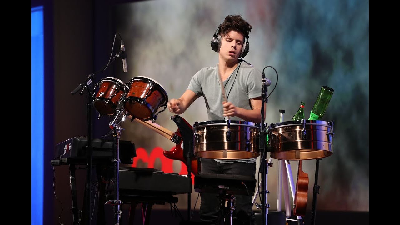 Rudy Mancuso performs at Recode's Code Conference 2018