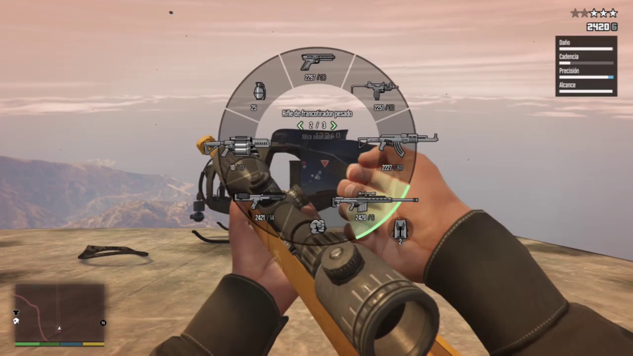 TODAS LAS ARMAS DE GTA 5/XBOX ONE/PRIMERA PERSONA/JOHANELPRO117