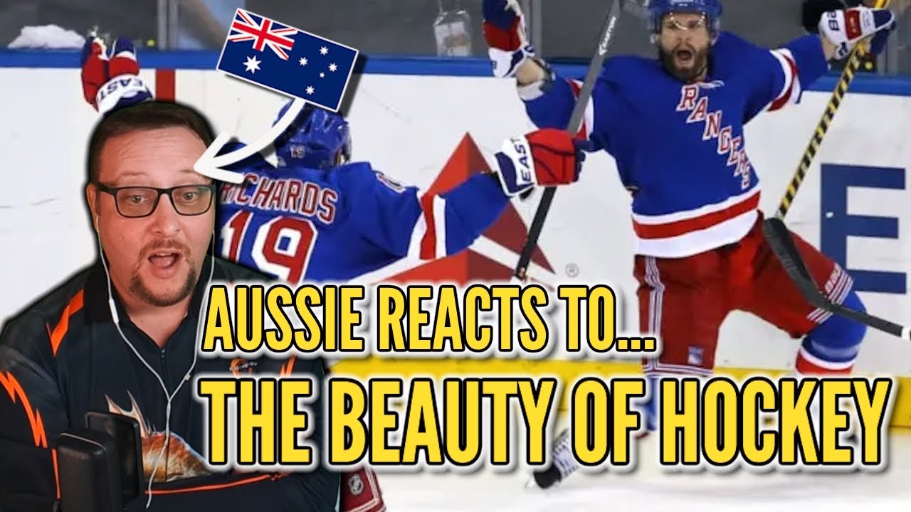 Aussie First Reaction To Beauty of Hockey (NHL)
