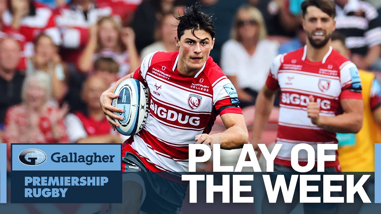 Rees-Zammit Scores Stunner as Gloucester Hit Back From 21-0 Down! | Play of the Week