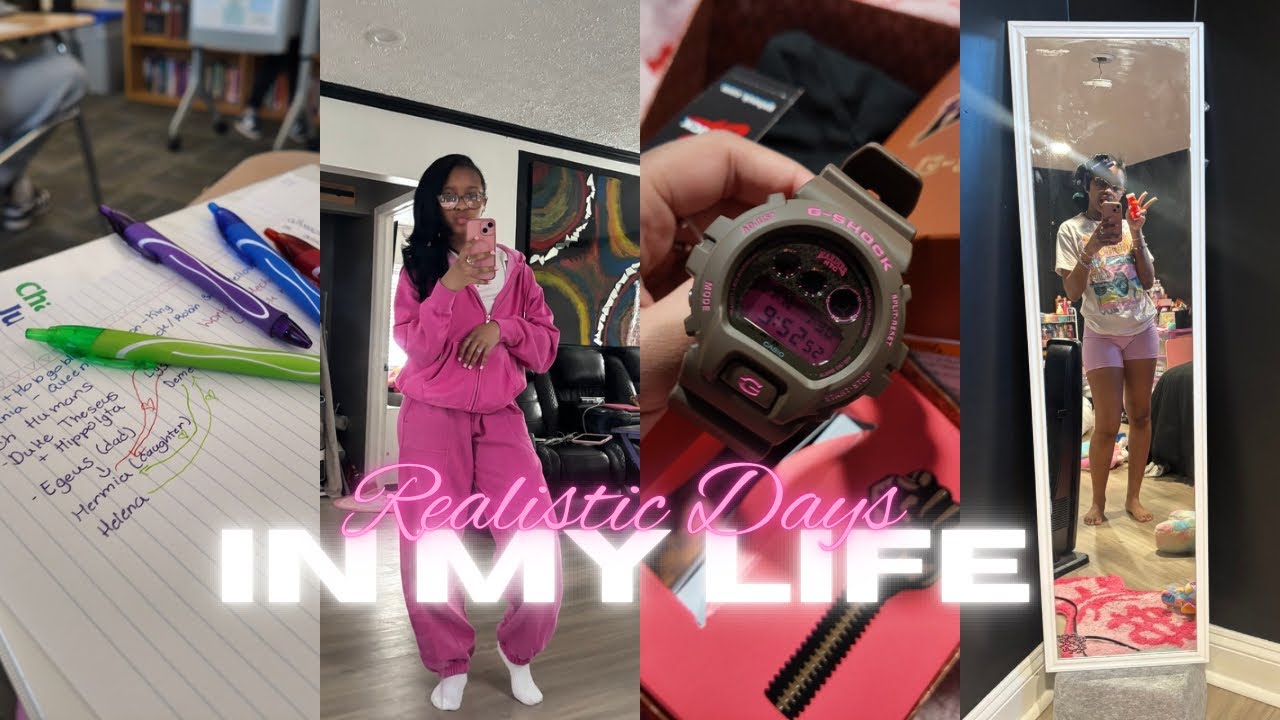 REALISTIC DAYS IN MY LIFE 💞 | grwm, school