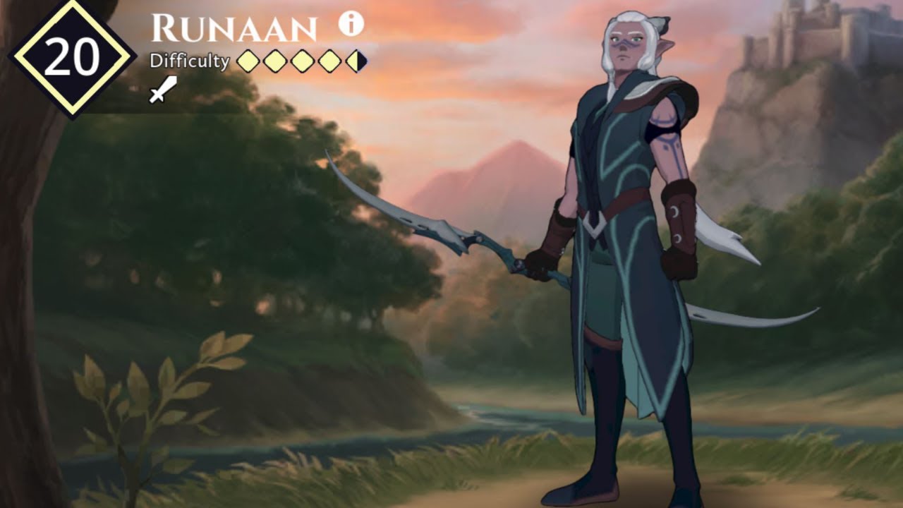 Runaan Voice Lines - The Dragon Prince: Xadia Mobile Game