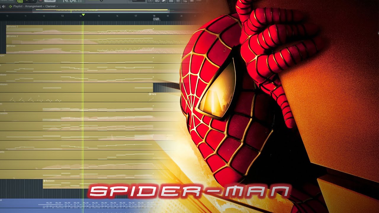 Spider-Man Danny Elfman | Midi Mockup
