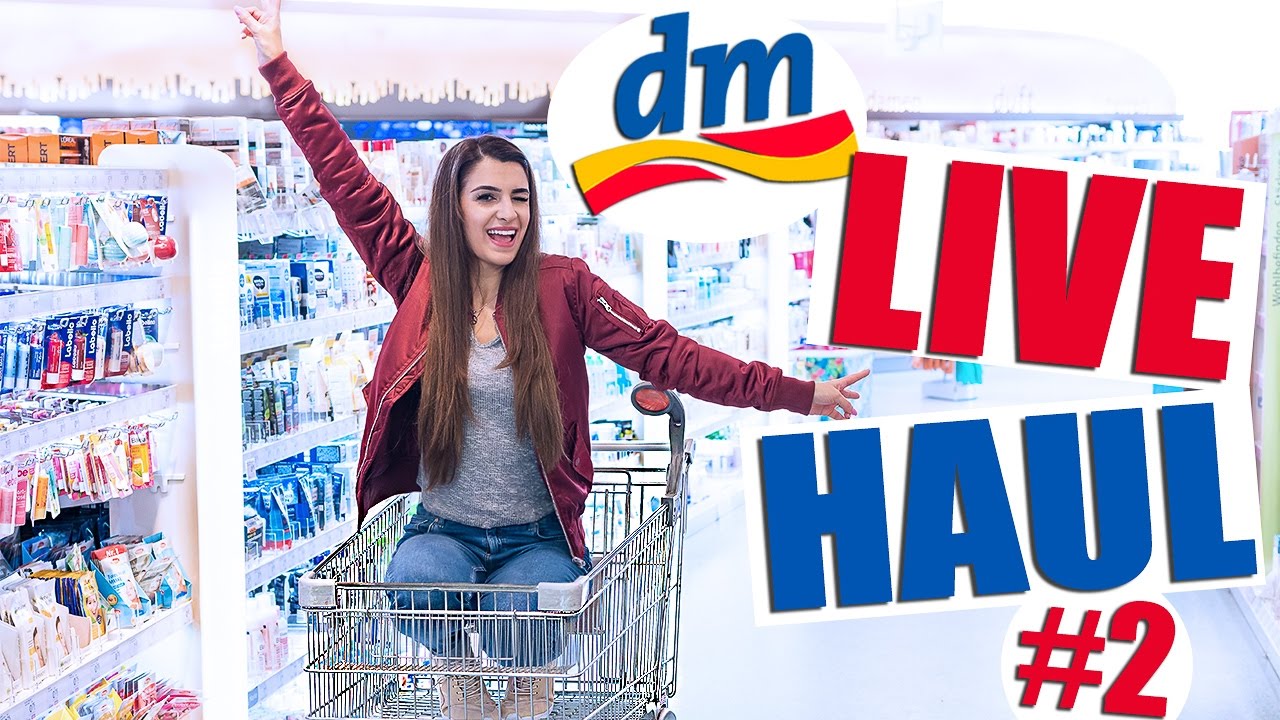 LIVE DM HAUL XXL DEN IHR BESTIMMT! 🛒💕 DROGERIE HAUL APRIL 2017 | KINDOFROSY