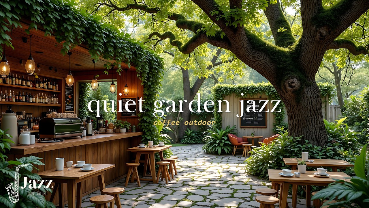 Quiet Corner Cafe Jazz ☕ Warm Wooden Coffee Shop Ambience for Deep Focus & Relax