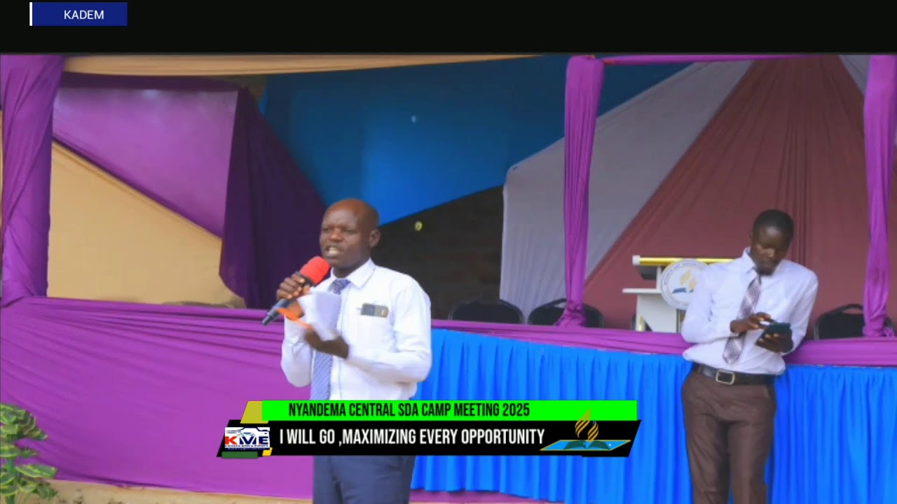 SABBATH CLIMAX || NYANDEMA CENTRAL CAMP MEETING 2025|| PR TOBIAS OWICH
