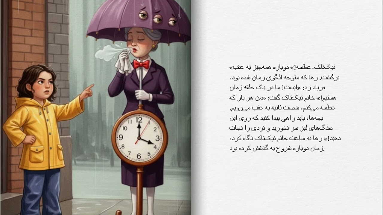 دقیقه‌ای که هی می‌پرید Persian