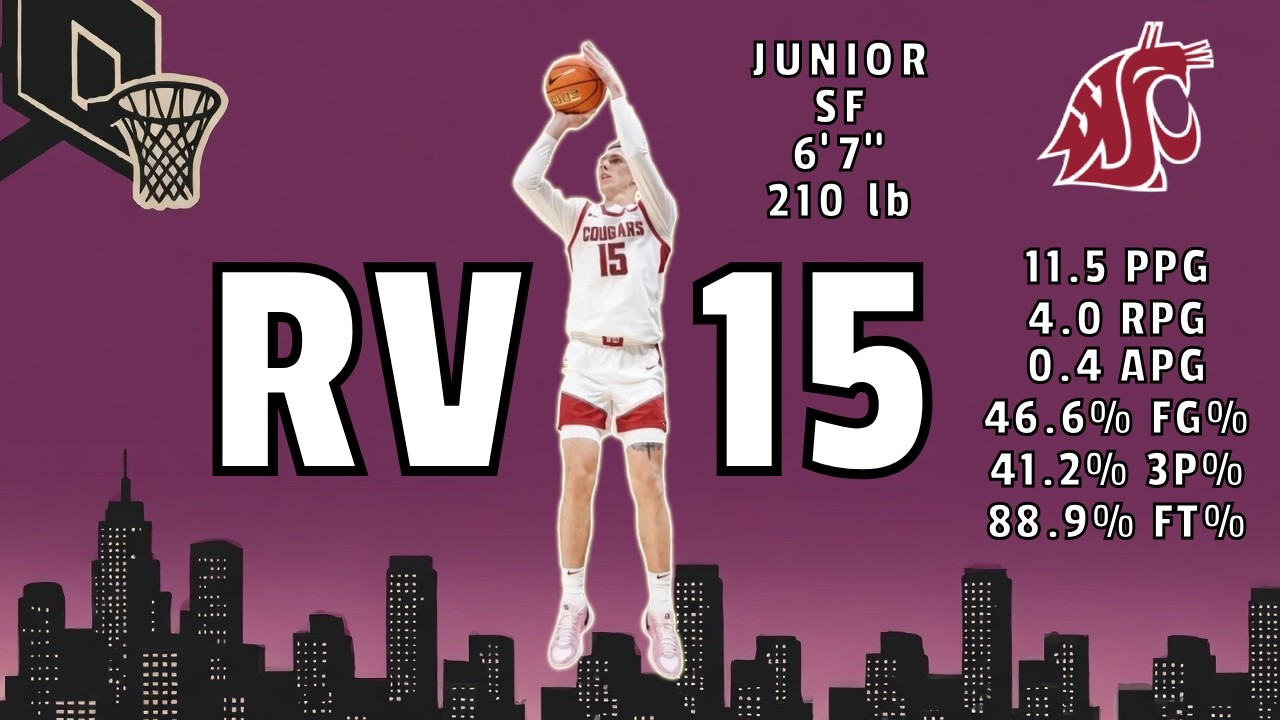 Rihards Vavers NCAA 2025-26 Junior Season HIGHLIGHTS