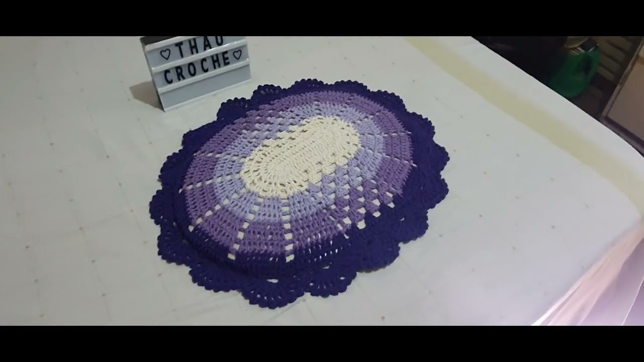 Produção Completa do Jogo de Banheiro Claudilene 💖 | Crochê Feito com Amor por Thau Crochê