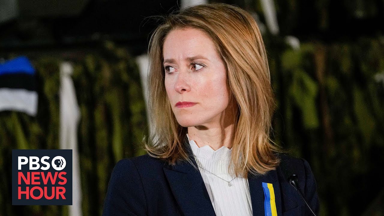 Estonian Prime Minister Kaja Kallas on war in Ukraine and the Russian threat