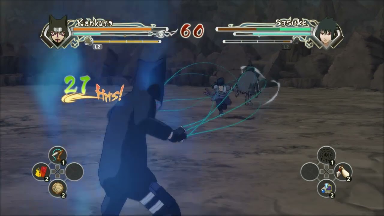 Kankuro (Part 1) vs Sasuke - Naruto Shippuden Ultimate Ninja Storm Generations