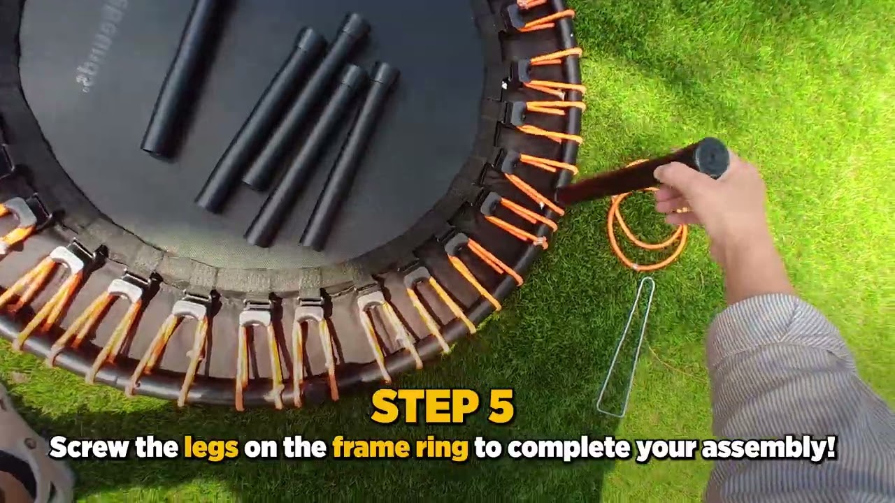 How to Assemble Mini Trampoline | Leaps and Rebounds Assembly Guide