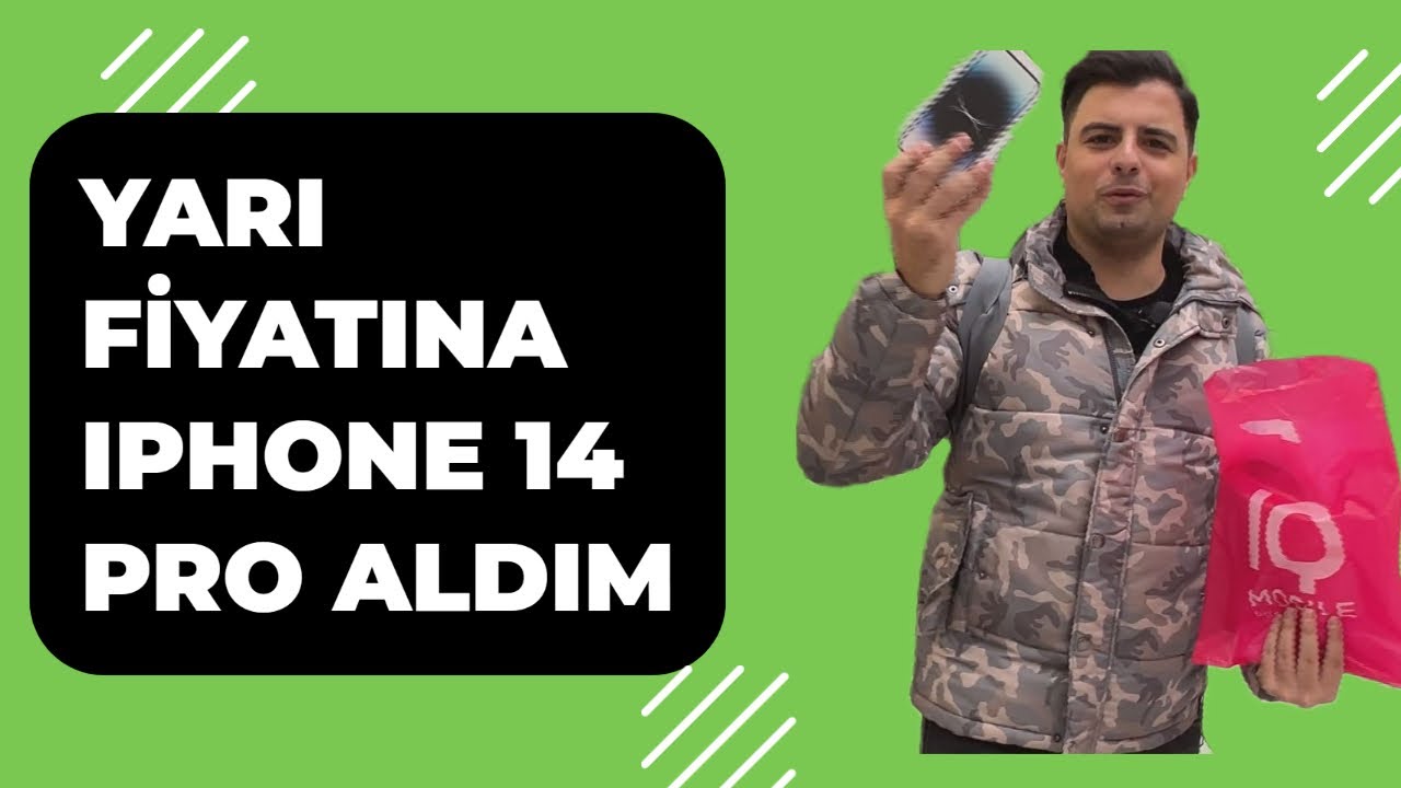 BOSNA HERSEK'E GİTTİM IPHONE 14 PRO ALDIM!