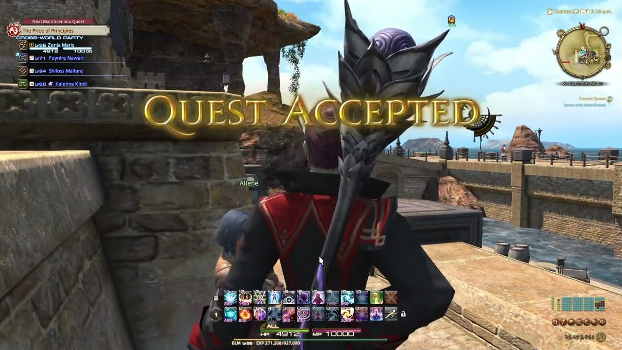 2026-02-20 FFXIV: Black Mage & friends in the Wanderer's Palace