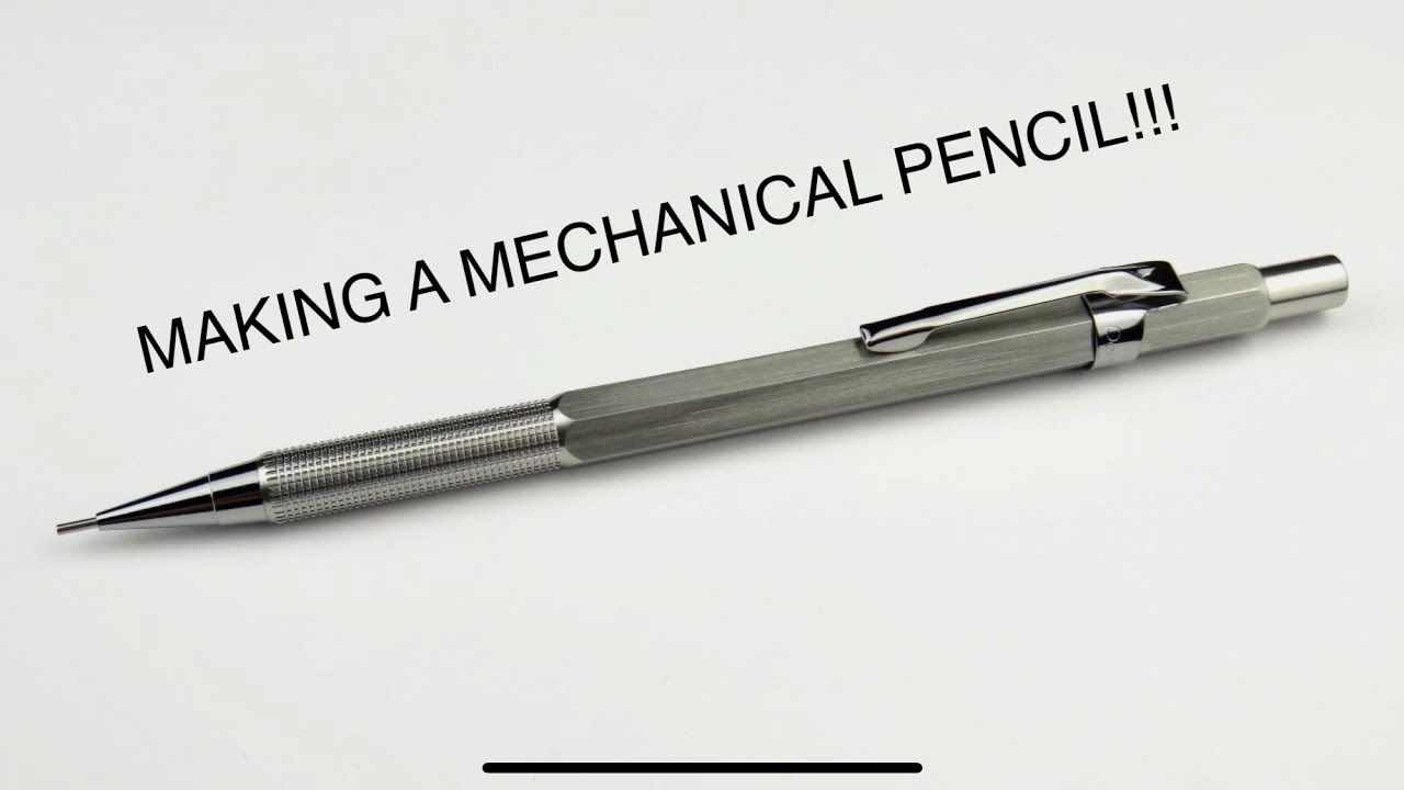 ASMR Making a Mechanical Pencil!! Pencil Making | How to make a Mechanical Pencil | 4k Video