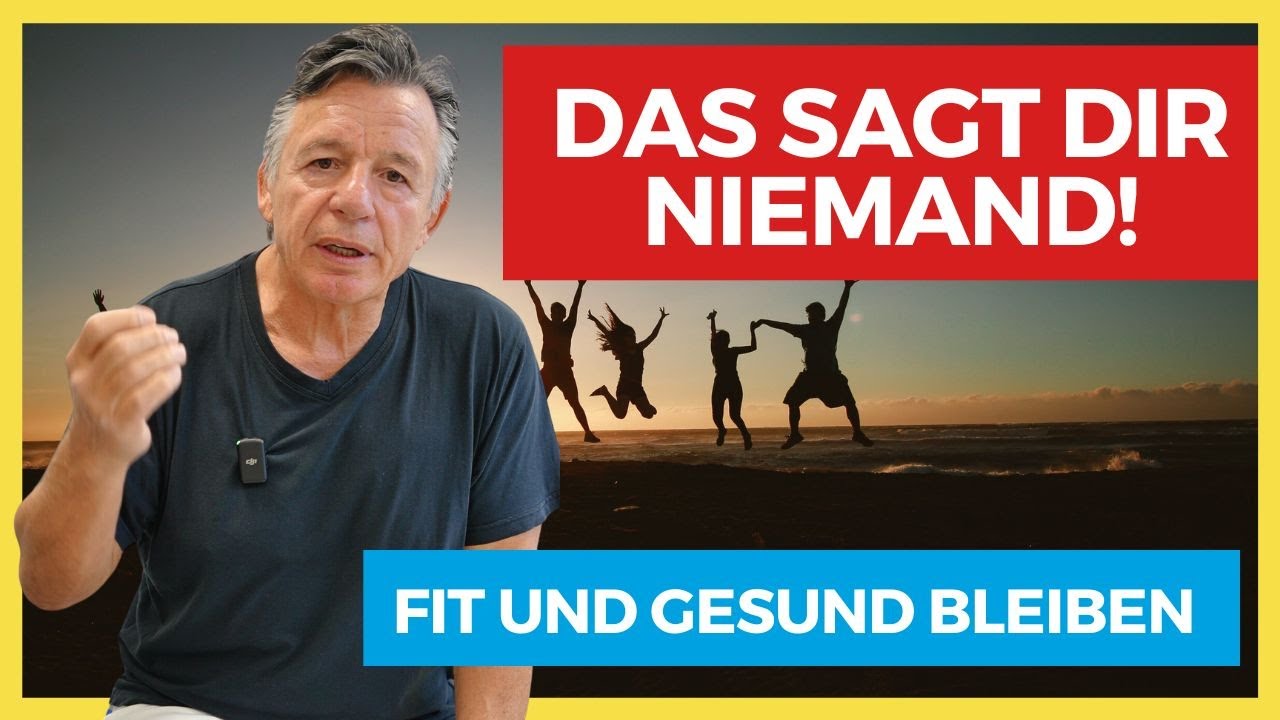 Fit und gesund bleiben 🍀 DAS SAGT DIR NIEMAND! - So gehst du vor!
