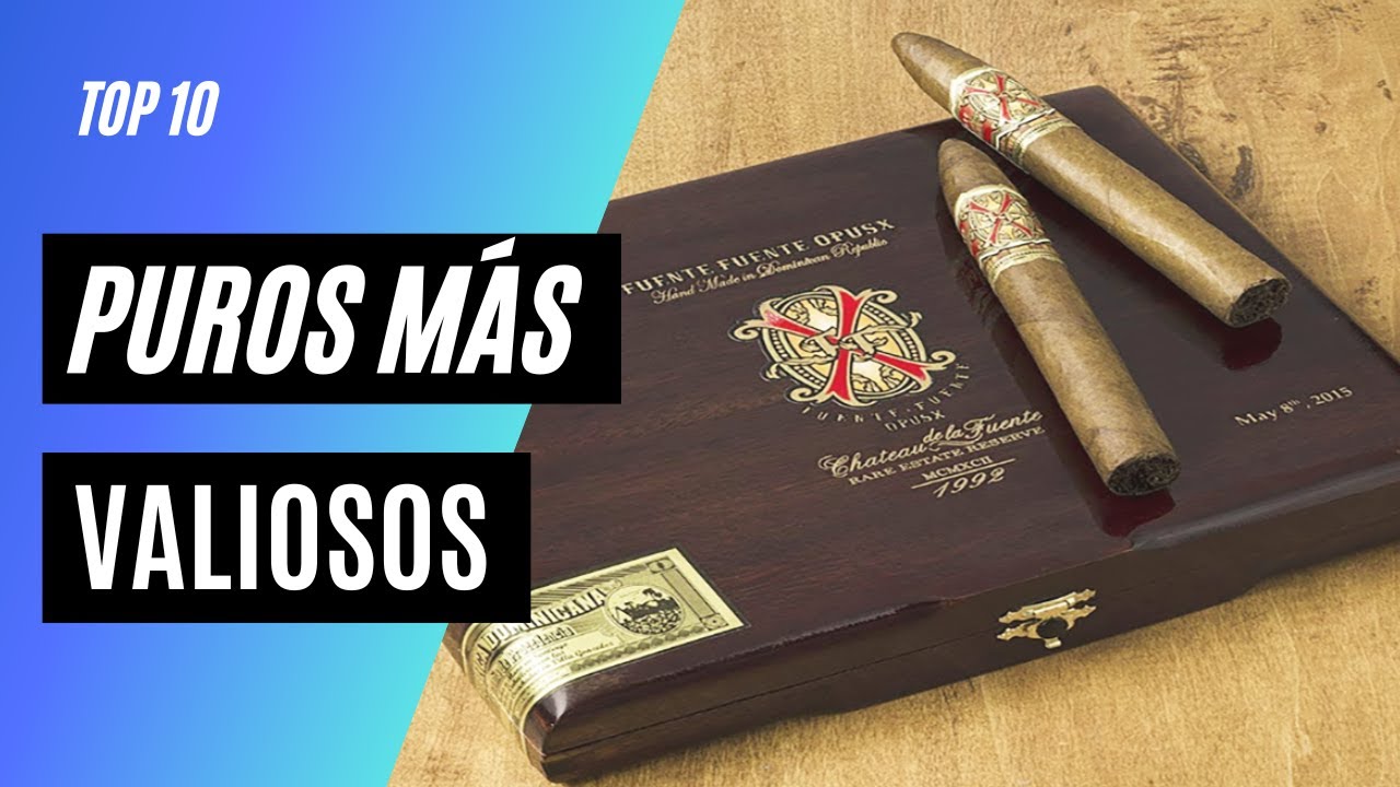 Top 10 Puros Mas Caros del Mundo 🚬【2023】
