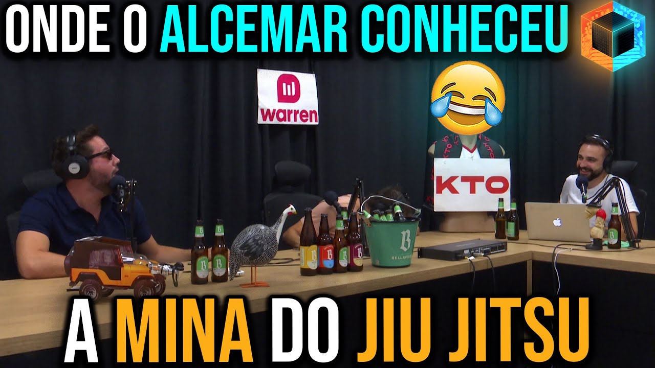 Onde o Alcemar conheceu a MINA do JIU JITSU | Cortes do Caixa Preta