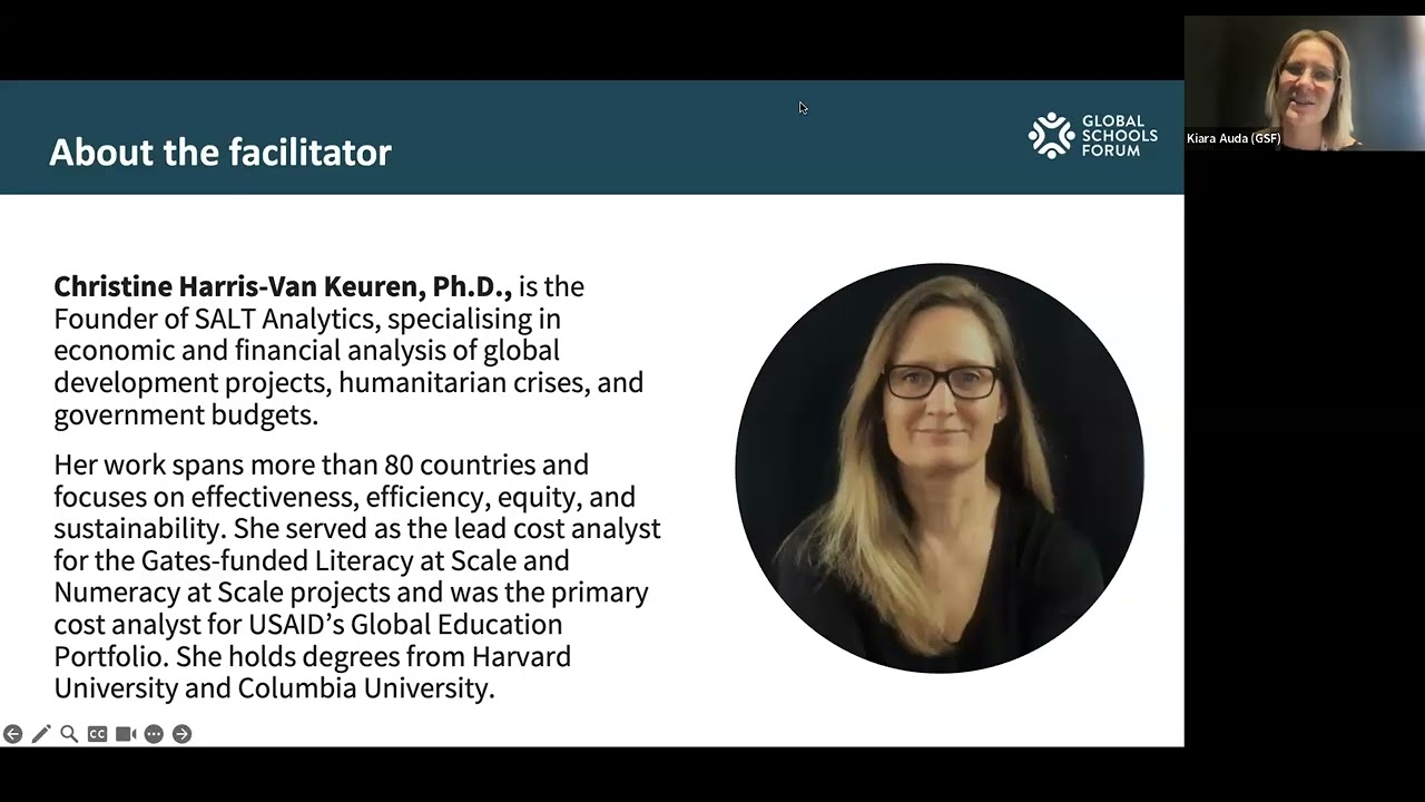 Navigating government budgets for education (Session 1)