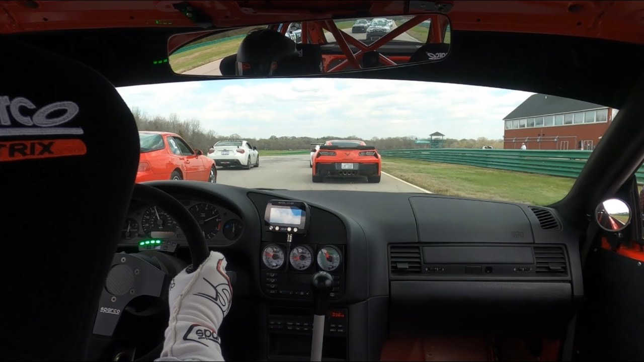 BMWCCA Club Racing School 2024 VIR Simulated “race”