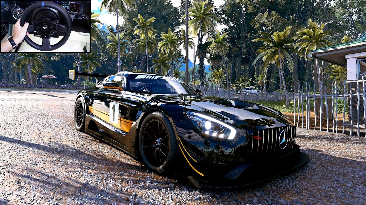 Mercedes AMG GT3 | The Crew Motorfest | Thrustmaster T300RS GT Gameplay