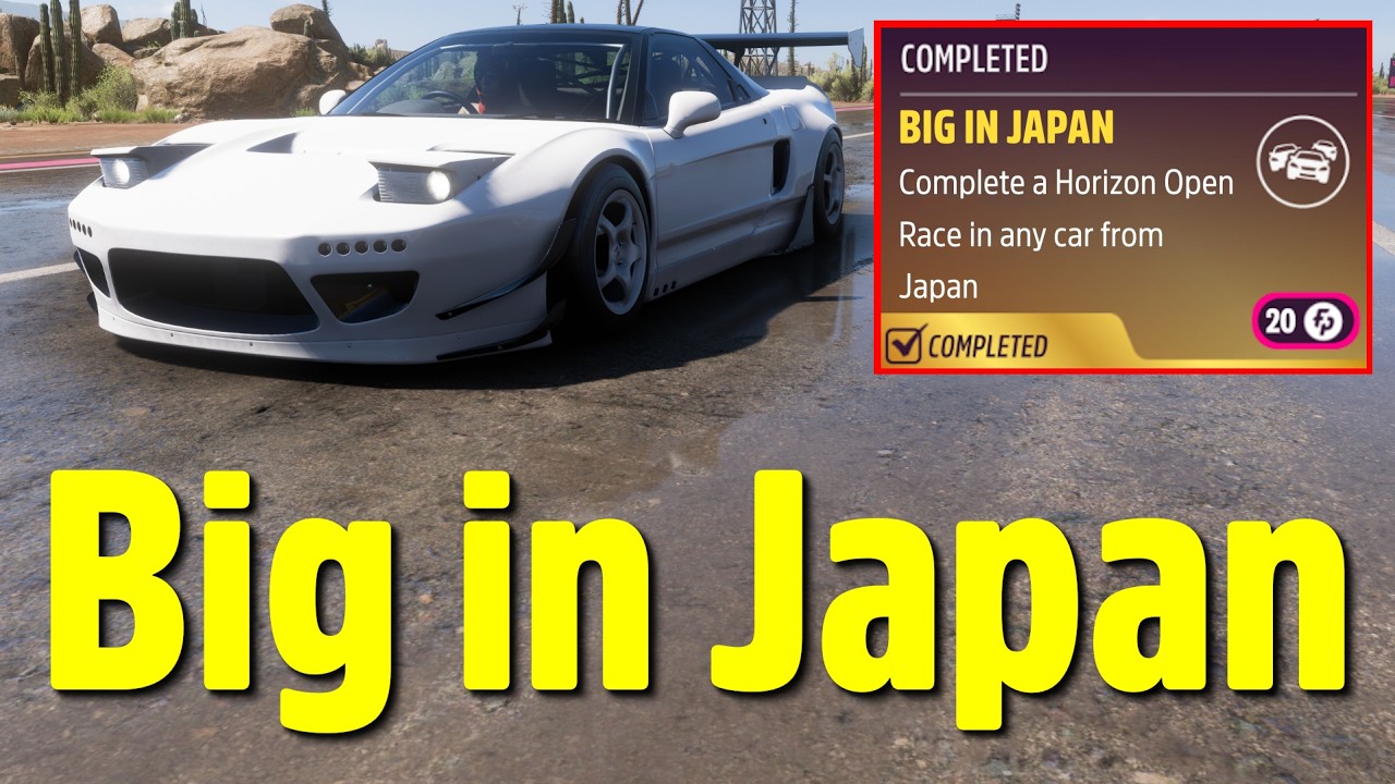 Forza Horizon 5 Big in Japan Forzathon Daily Challenge Guide | Series 57 Week 1 Summer