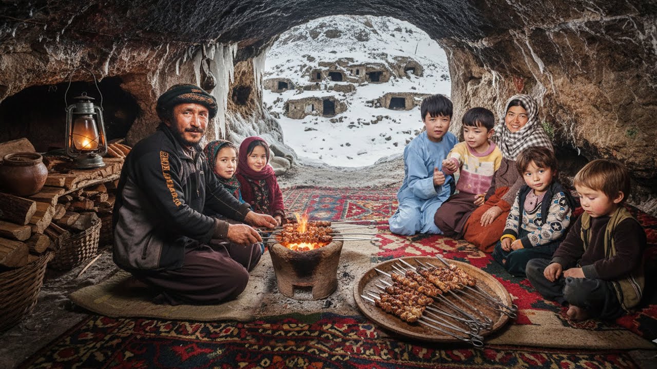 Survival Secret! | The Harsh Winter Life of Cave Dwellers