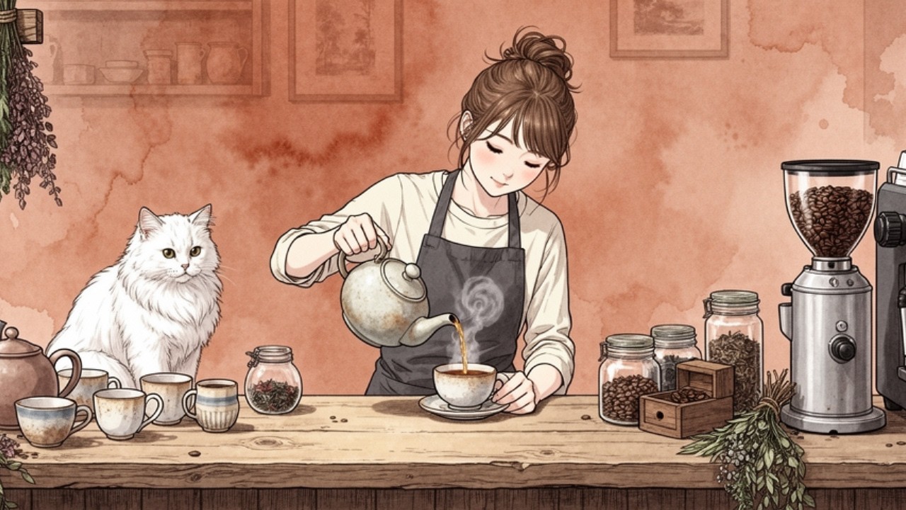 Warm Cafe Jazz ☕ Just Stay and Melt Away