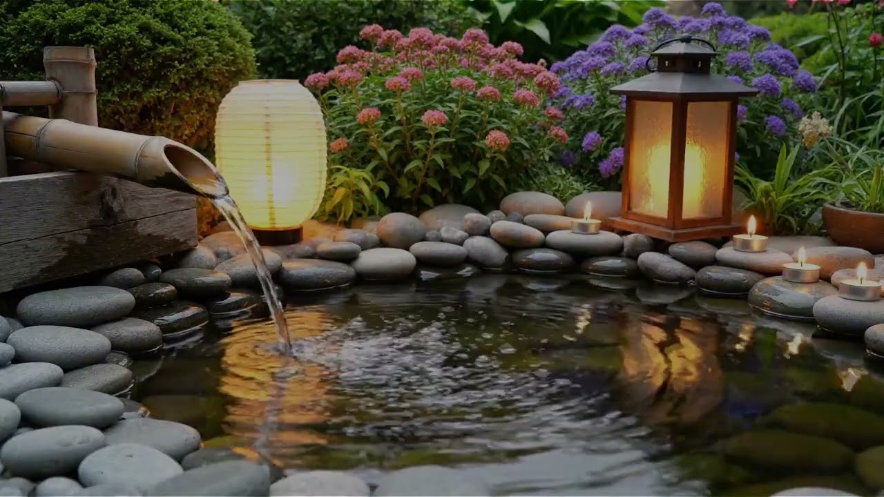 Gentle Piano with Flowing Water 🌿 Music for Relaxation, Meditation & Stress Relief