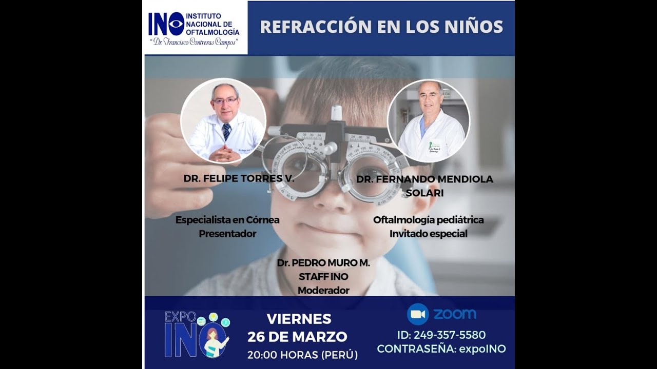 Refraccion en niños. Dr Fernando Mendiola