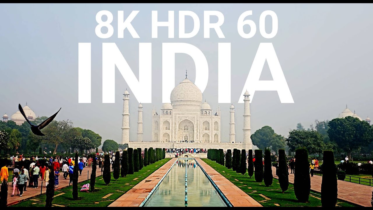 India Ultra HD 8K HDR | Top 36 Attractions for Virtual Travelers OLED DEMO [Relax Music]