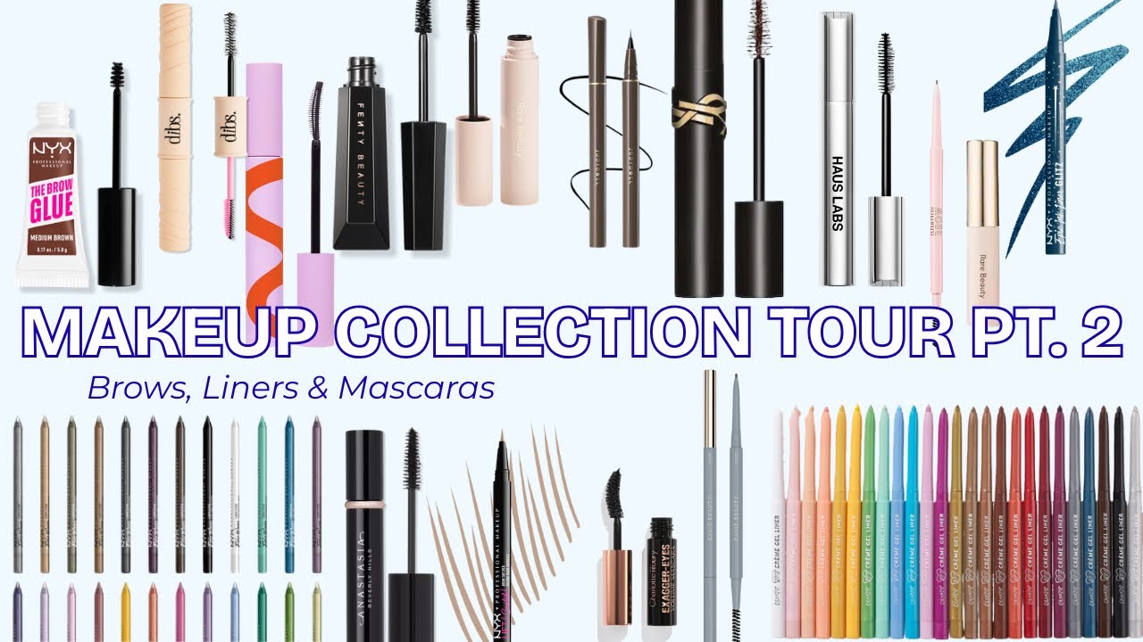 What’s in My Brow & Lash Collection?! 👀 + Mini Declutter | Makeup Collection Tour Pt. 2