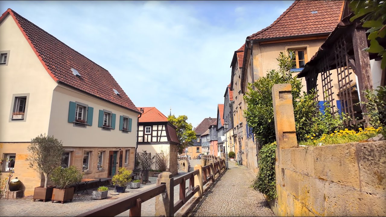 BAVARIA , Every city is a Gem!  |  Kazendorf  & Thurnau, Germany  | 60fps 4k
