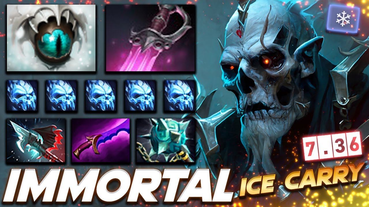 LICH ICE CARRY IMMORTAL OWNAGE - Dota 2 Pro Gameplay [Watch & Learn]