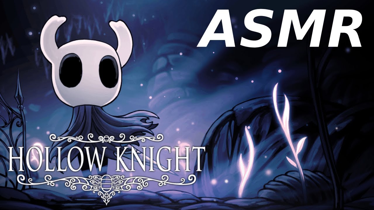 ASMR Gaming Playing Hollow Knight For The First Time | Whispering & Keyboard ASMR